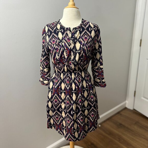 ANTHROPOLOGIE | Holding Horses Western Shirt Dress Sz 2 - Picture 2 of 14